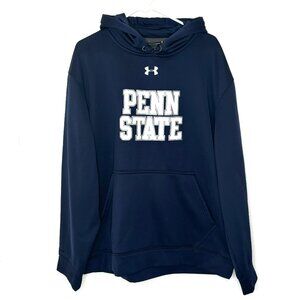 Under Armour Storm Penn State Hoodie XL Loose Embroidered